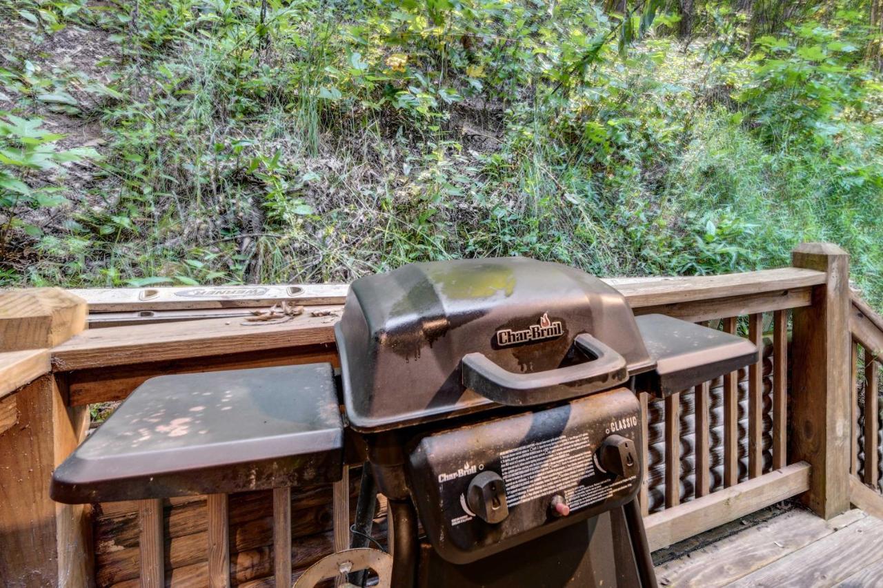 Waynesville Cabin With Covered Deck And Fire Pit! Lake Junaluska المظهر الخارجي الصورة